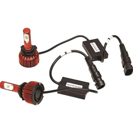Aftermarket KM LED 9005 or 9012 Bulb Headlight Conversion Kit 2717-KM